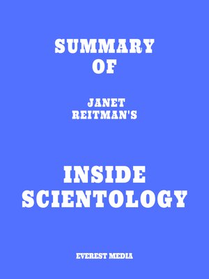 cover image of Summary of Janet Reitman's Inside Scientology